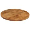 vidaXL Dessus de table Ø 50x2,5 cm rond bois de manguier massif