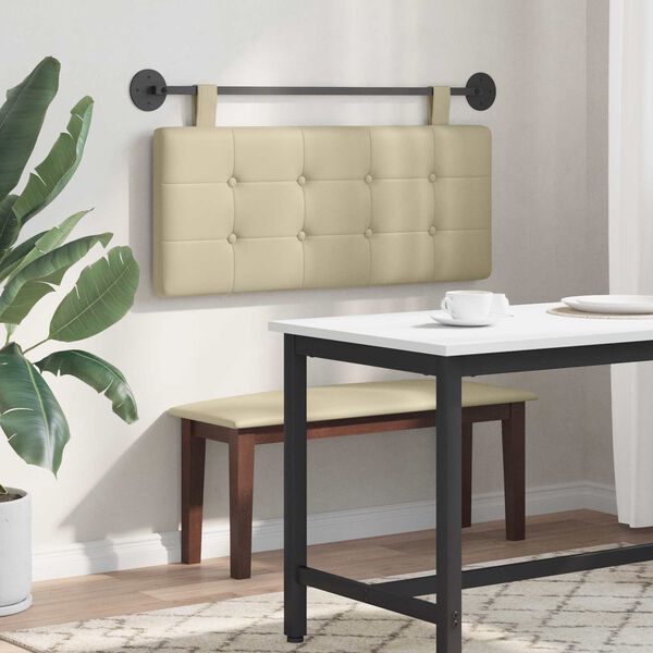 vidaXL T&ecirc;te de lit suspendue Montage mural Simili cuir