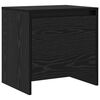 vidaXL Cabinet de chevet Ch&ecirc;ne noir 45 x 34 x 44,5 cm