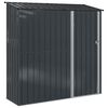 vidaXL Cabanons de jardin Anthracite 203,5 x 73 x 200 cm M&eacute;tал