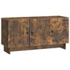 vidaXL Meuble TV Ch&ecirc;ne fum&eacute; 99 x 34,5 x 50 cm Bois d'ing&eacute;nierie