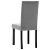 vidaXL Chaises &agrave; manger lot de 6 gris similicuir
