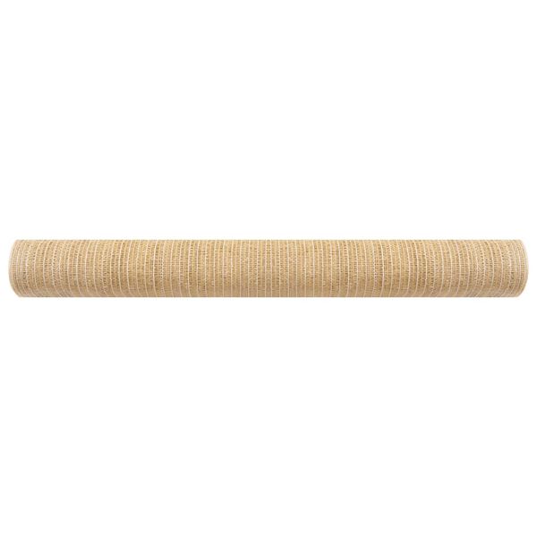 vidaXL Filet brise-vue Beige 1,2x25 m PEHD 150 g/m&sup2;