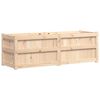 vidaXL Jardini&egrave;re 150x50x50 cm bois de pin massif