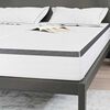 vidaXL Matelas 2 pcs Blanc et Gris 70 x 190 cm Printemps Bonell
