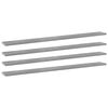 vidaXL Panneaux de biblioth&egrave;que 4 pcs gris b&eacute;ton bois d&rsquo;ing&eacute;nierie