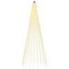 vidaXL Lumi&egrave;res pour sapin de No&euml;l avec piquets 500 LED Blanc chaud et