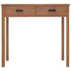 vidaXL Bureau 81x40x75 cm Bois de teck solide