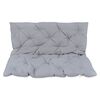 vidaXL Coussin gris pour balancelle 120 cm