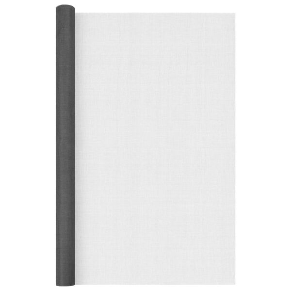 vidaXL Écran en treillis Fibre de verre 80x2000 cm Noir