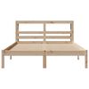 vidaXL Cadre de lit sans matelas 120x190 cm bois de pin massif