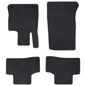 vidaXL Tapis de voiture 4 pc adapt&eacute; pour GLC 2023- Caoutchouc