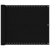 vidaXL &Eacute;cran de balcon Noir 75x300 cm PEHD