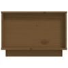 vidaXL Table basse Marron miel 60x50x35 cm Bois massif de pin