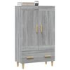vidaXL Buffet Sonoma gris 70x31x115 cm Bois d'ing&eacute;nierie