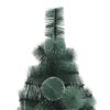 vidaXL Sapin de No&euml;l artificiel avec support Vert 150 cm PET