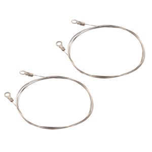 vidaXL Fils de coupe pour cutter à mousse 2 pcs 137 cm