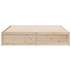 vidaXL Cadre de lit sans matelas 180x200 cm bois massif de pin
