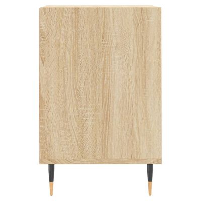 vidaXL Meuble TV Chêne sonoma 160x35x55 cm Bois d'ingénierie