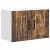 vidaXL Armoires murales de cuisine 2 pcs Ch&ecirc;ne fum&eacute; 60 x 31 x 40 cm