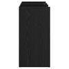 vidaXL Armoire de Golf Uni Ch&ecirc;ne noir 102 x 45 x 85,5 cm