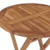 vidaXL Ensemble à manger de jardin 3 pcs Bois de teck massif