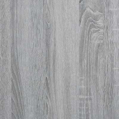 vidaXL Garde-robe sonoma gris 77x48x102 cm bois d'ingénierie