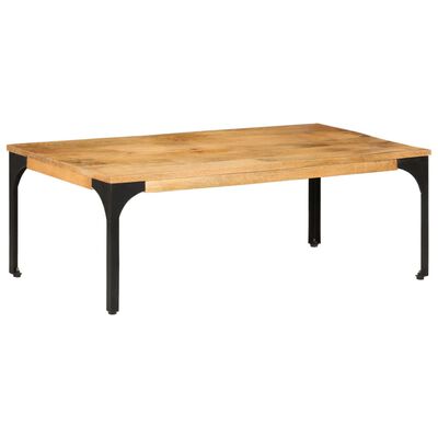 vidaXL Table basse 100x55x35 cm bois de manguier massif