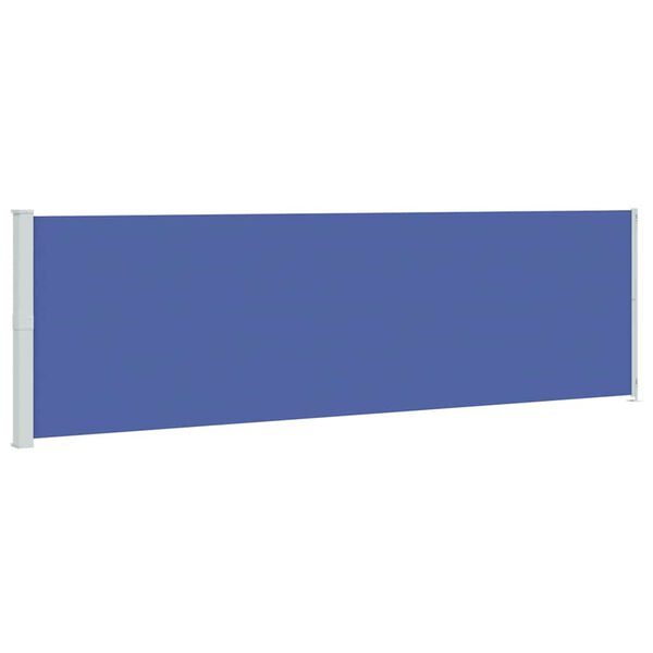 vidaXL Auvent lat&eacute;ral r&eacute;tractable de patio 180x600 cm Bleu