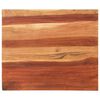 vidaXL Dessus de table bois massif d'acacia 25-27 mm 60x70 cm