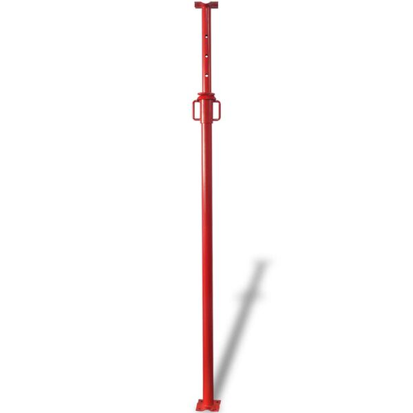 vidaXL Support Acrow 280 cm Rouge