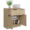 vidaXL Buffet Chêne sonoma 60x30x70 cm Bois d'ingénierie