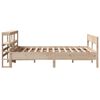 vidaXL Cadre de lit sans matelas 160x200 cm bois massif de pin