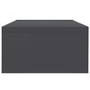 vidaXL Support de moniteur Gris 42x24x13 cm Bois d'ingénierie