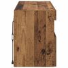 vidaXL Meuble TV mural Bois Ancien 100 x 30 x 40 cm Bois d'ing&eacute;nierie