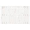 vidaXL Tête de lit murale Blanc 95,5x3x60 cm Bois massif de pin