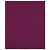 vidaXL Draps-housses Jersey 2 pcs Bordeaux 90x200 cm Coton