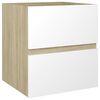 White_and_sonoma_oak