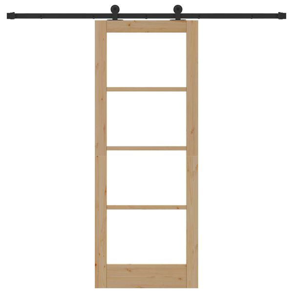 vidaXL Porte coulissante ORKDAL Naturel 78 x 202 cm