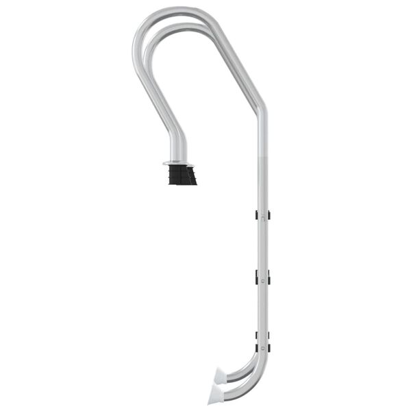 vidaXL &Eacute;chelle de piscine 54x38x158 cm acier inoxydable 304