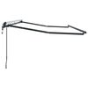 vidaXL Cadre d'auvent Anthracite 4 x 2 m M&eacute;tal