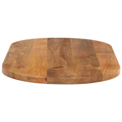 vidaXL Dessus de table 80x40x2,5 cm ovale bois massif de manguier