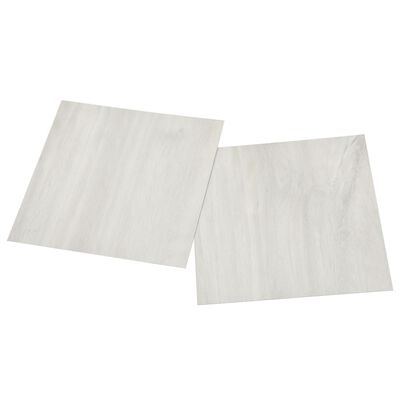 vidaXL Dalles de plancher autoadhésives 20 pcs PVC 1,86 m² crème