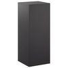 vidaXL Support de Plante Noir 40 x 40 x 100 cm Acier