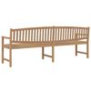 vidaXL Banc de jardin 228x59,5x90 cm bois de teck solide