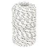 vidaXL Corde de bateau tress&eacute; Blanc 2 mmx250 m Polyester