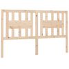 vidaXL T&ecirc;te de lit 141x4x100 cm Bois massif de pin