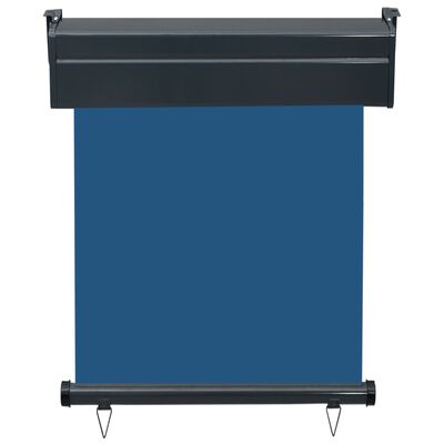 vidaXL Auvent latéral de balcon 65x250 cm Bleu