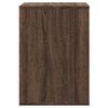 vidaXL Commode d'angle chêne marron 60x41x58 cm bois d'ingénierie
