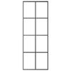 vidaXL Porte coulissante avec kit de quincaillerie 76x205 cm Verre ESG